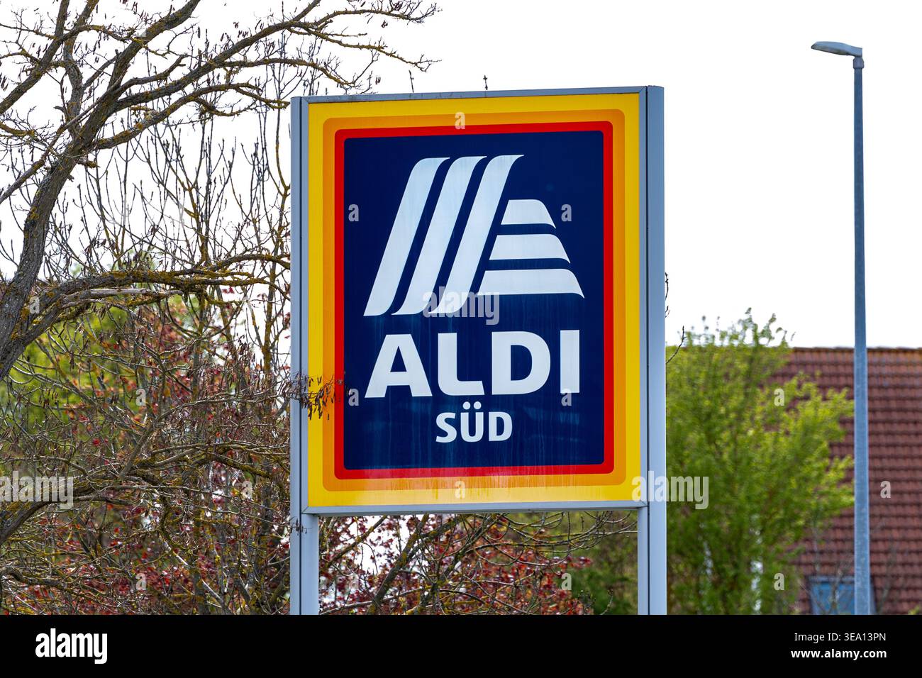 ALDI Süd supermarket sign in Germany, representing one of Europe’s ...