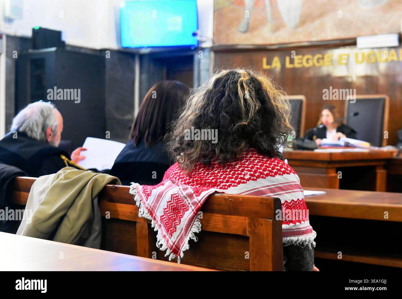 MILAN - Court, Hearing for the actions at the Casa del Vapore and the ...