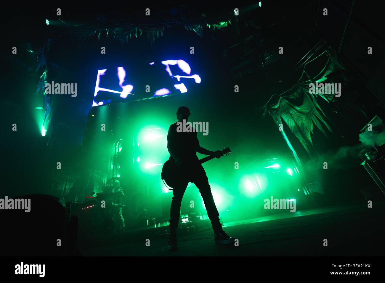 The Prodigy live at Utilita Arena, Cardiff, 19th April 2026 Stock Photo