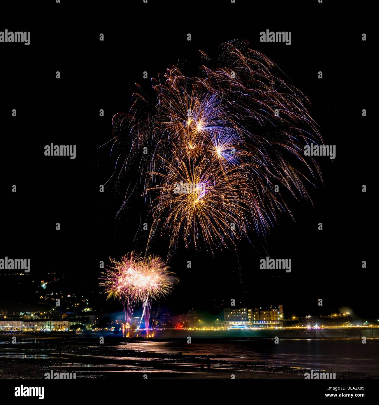 Fireworks Display Stock Photo