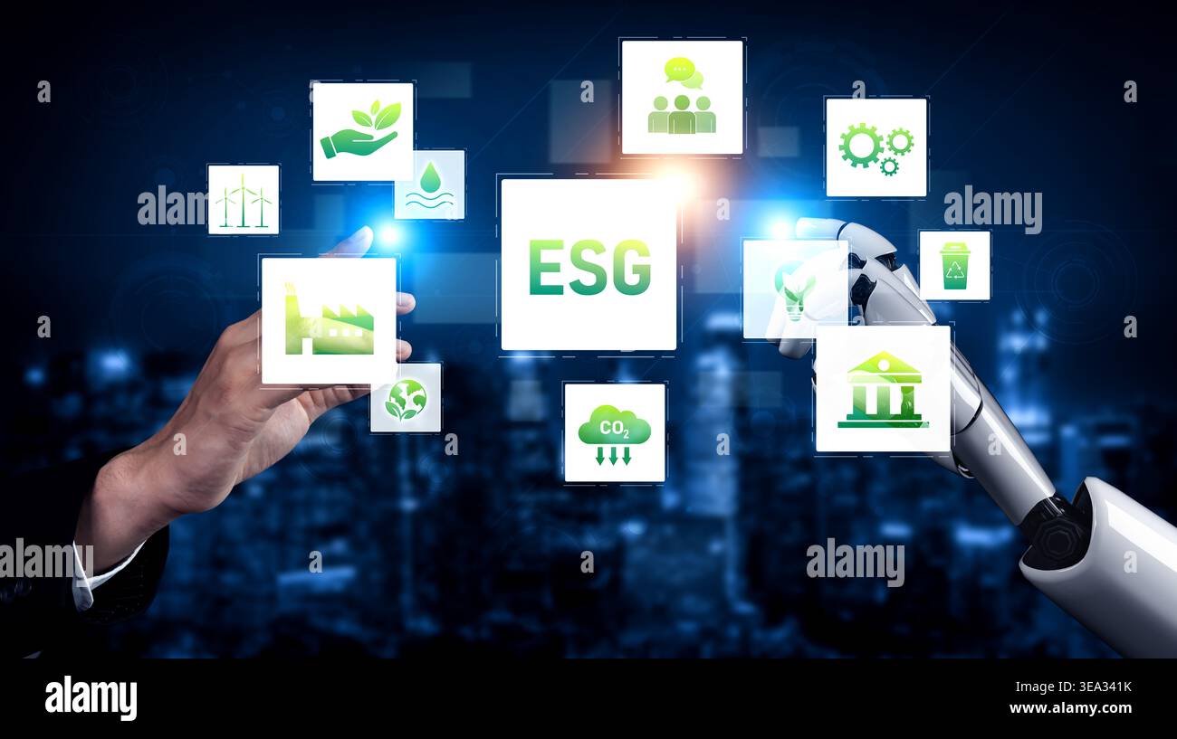 AI enhances chatbot interface by streamlining chatbot, communication, and AI support into one intelligent conversational platform Vouch Stock Photo