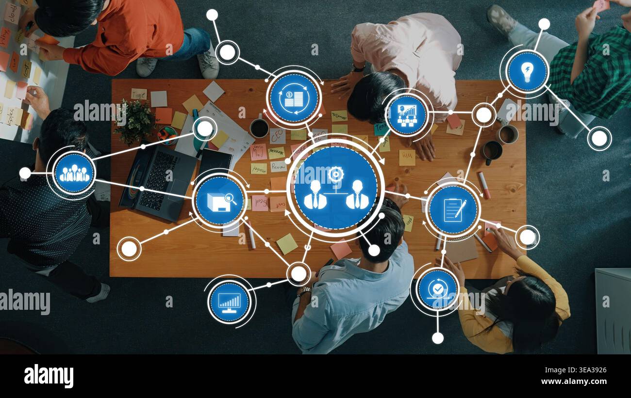 Collaborative Workspace with Innovative Ideas and Strategies, Teamwork ...