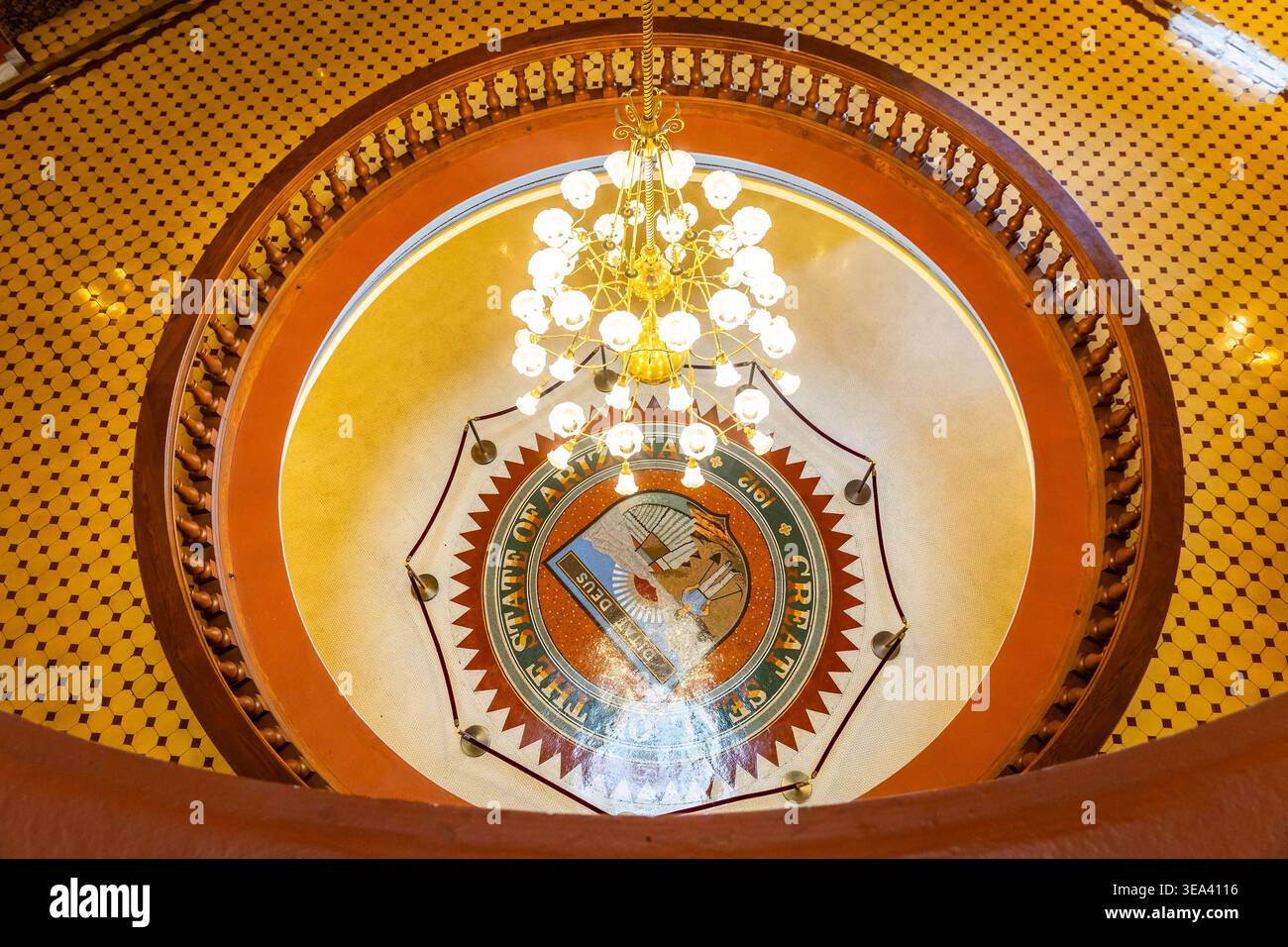 Phoenix, AZ, USA - February 05, 2026: Historic rotunda interior of ...