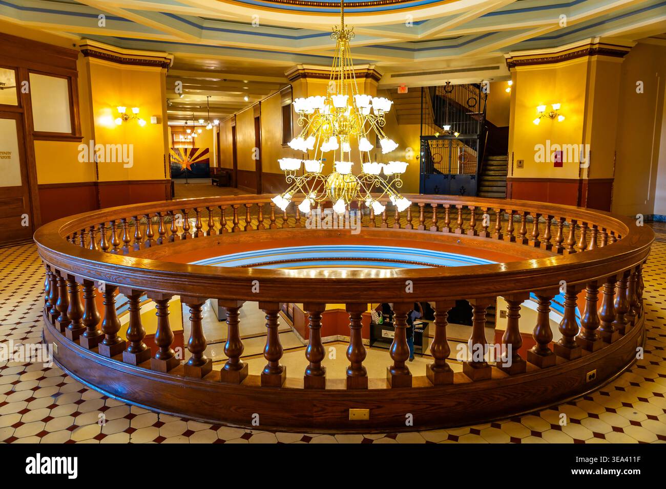 Phoenix, AZ, USA - February 05, 2026: Historic rotunda interior of ...