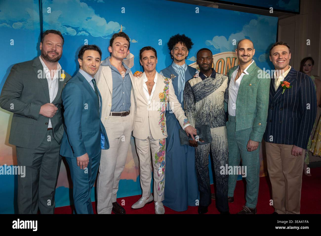 Keven Quillon, from left, Joshua Burrage, Jess Leprotto, Christopher ...
