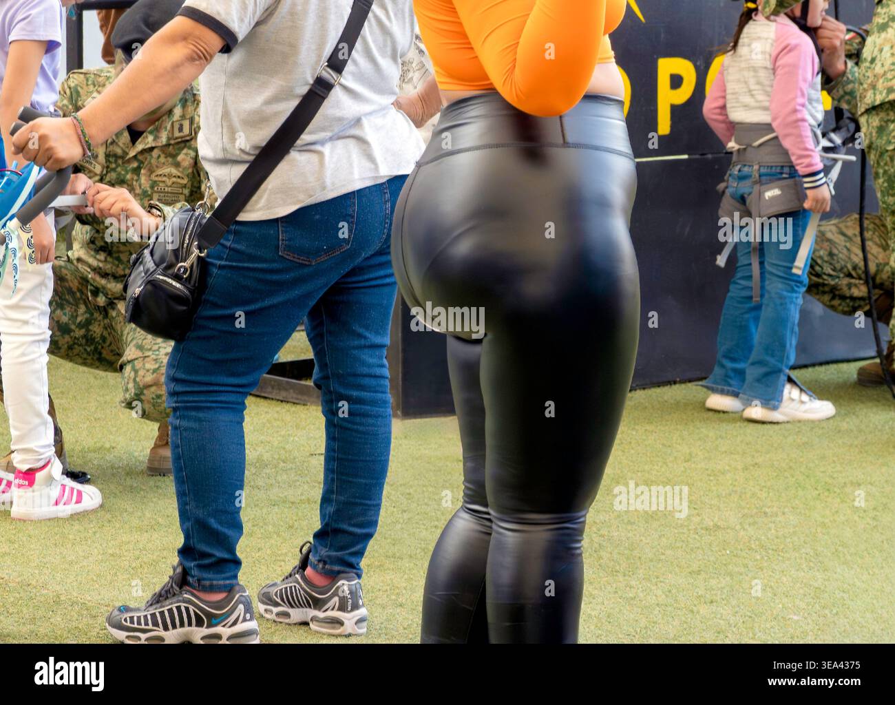 Tight clothing female hi-res stock photography and images - Alamy