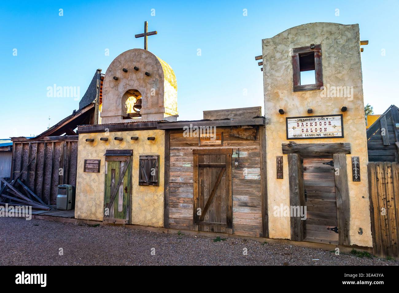 Tombstone, AZ, USA - February 15, 2026: Historic Tombstone town features vintage western ...