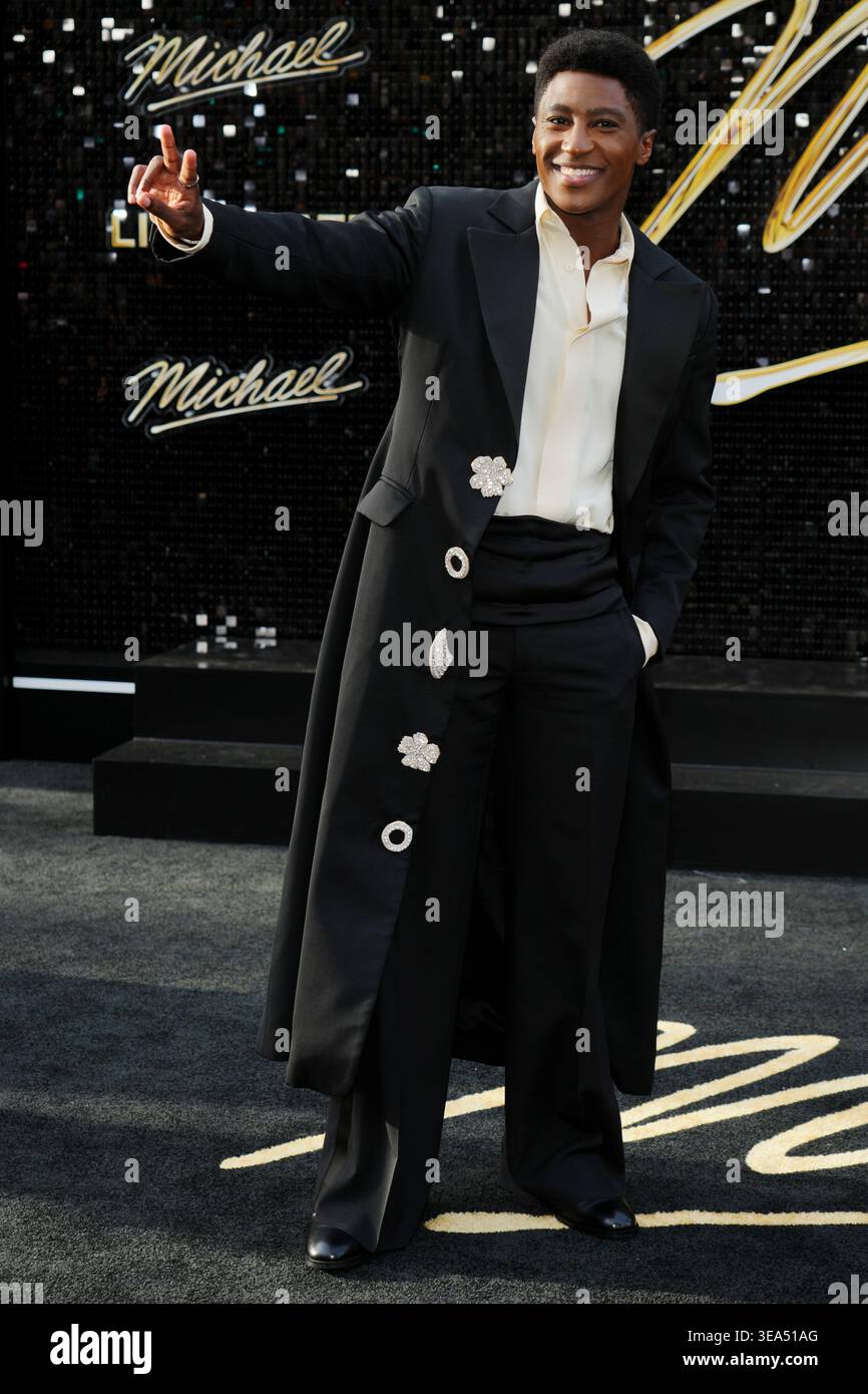 Joseph David Jones Arrives At The Premiere Of Michael On Monday Joseph David Jones Arrives At The Premiere Of Michael On Monday April 20 2026 At The Dolby Theatre In Los Angeles Photo By Jordan Straussinvisionap 3EA51AG 