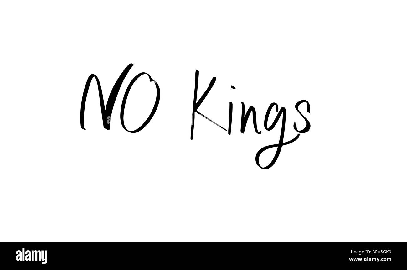NO KINGS text font calligraphy hand written lettering script black ...