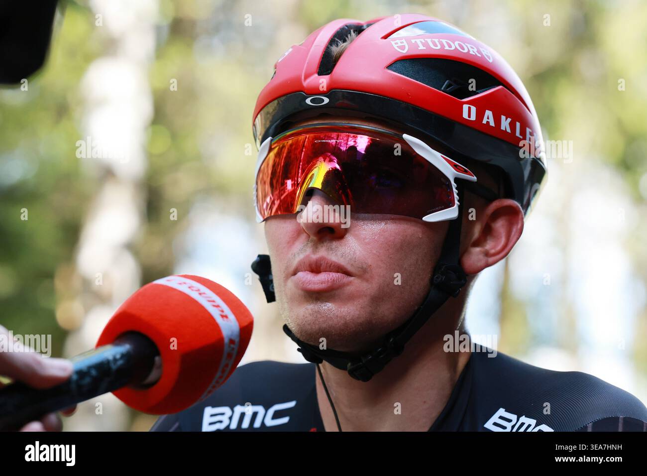 Mathys Rondel Mathys Rondel (Tudor) during the Tour of the Alps 2026, Stage 2, Telfs ...