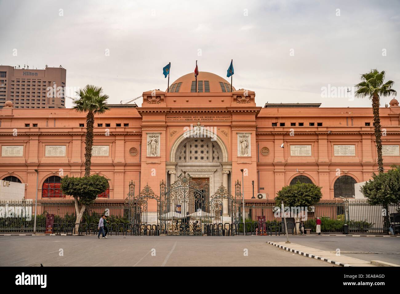 The Egyptian Museum in Cairo, Egypt, Africa Stock Photo