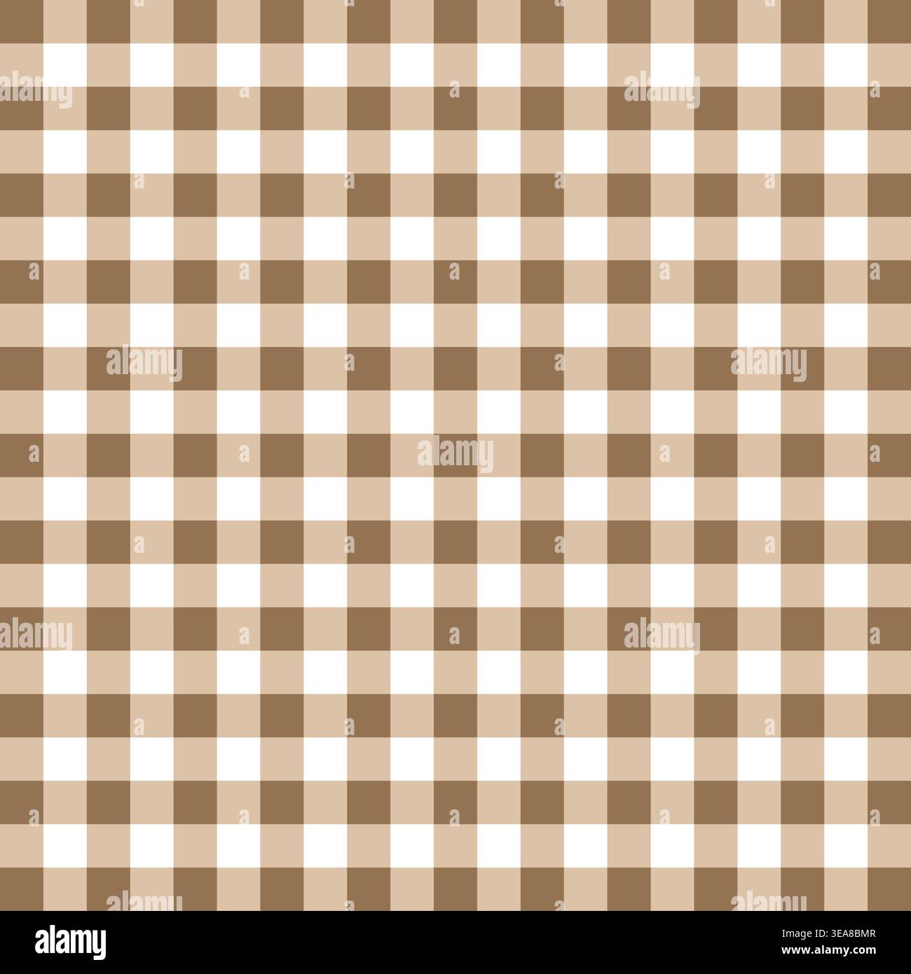 A seamless Vector pattern features an arrangement of brown and white ...