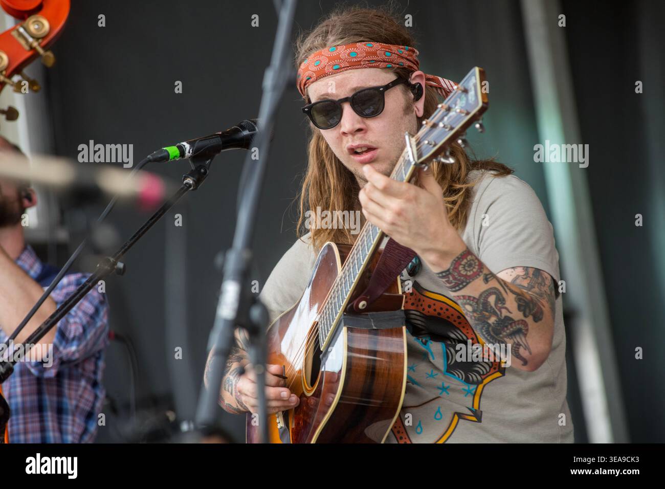 Billy Strings performs during Austin City Limits Music Festival, Austin, Texas, October 6, 2019. (Photo by John Anderson/The Austin Chronicle) Stock Photo