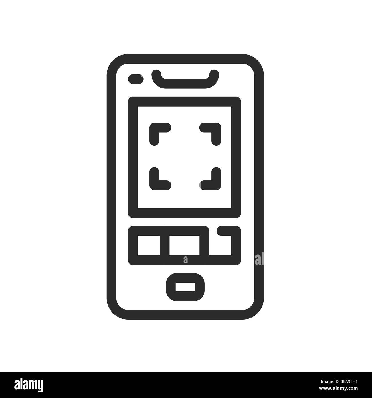 Phone Camera Icon Stock Vector