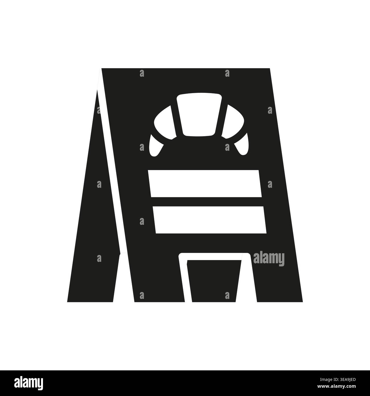 Bakery Board Icon Stock Vector