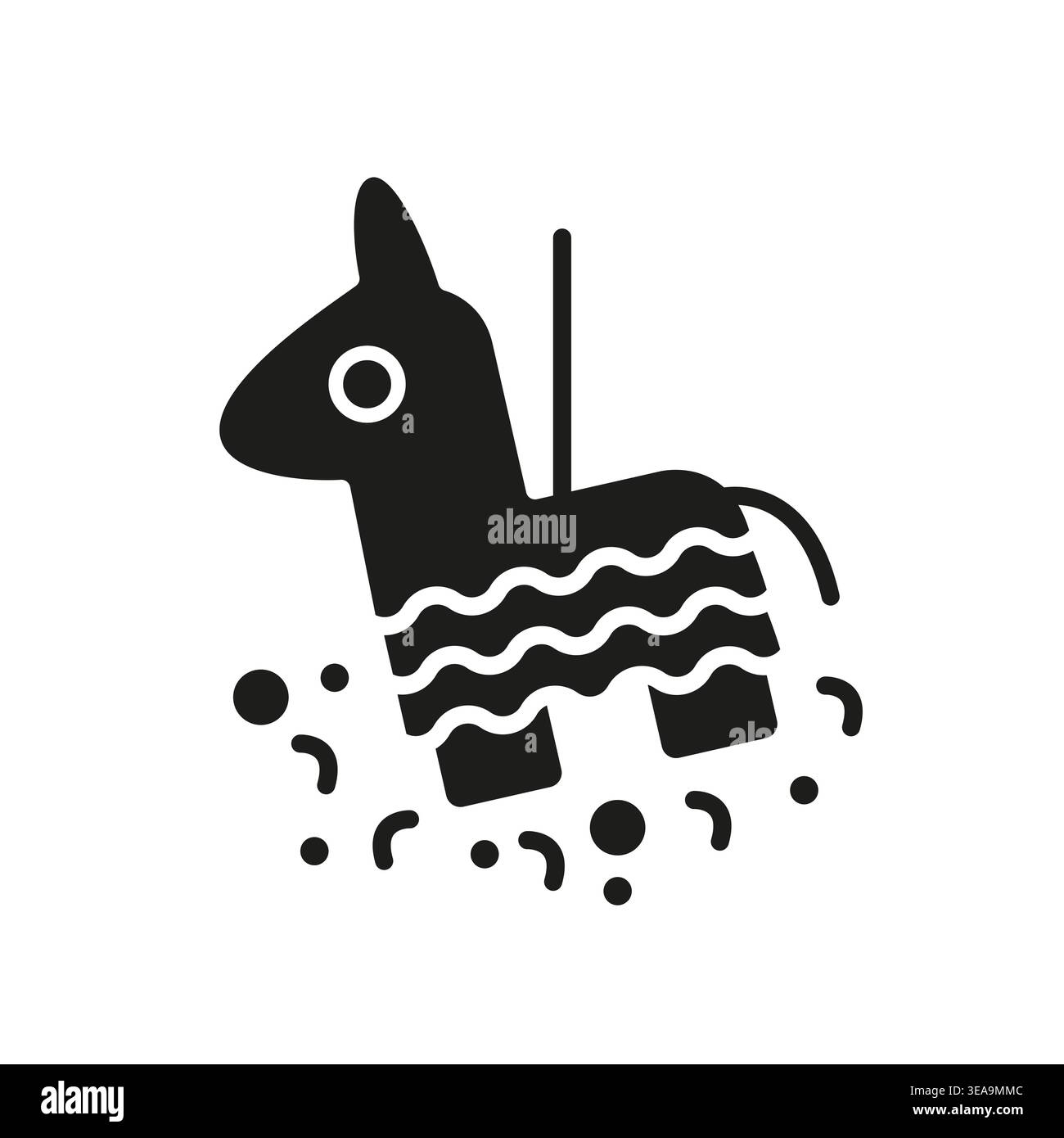 Pinata Icon Stock Vector
