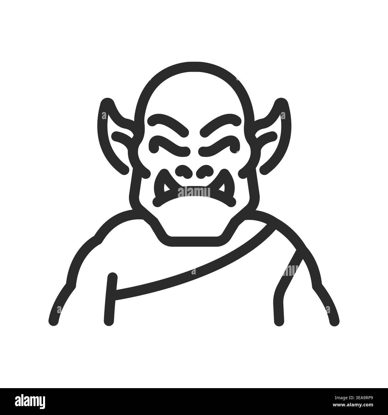 White orc hi-res stock photography and images - Alamy