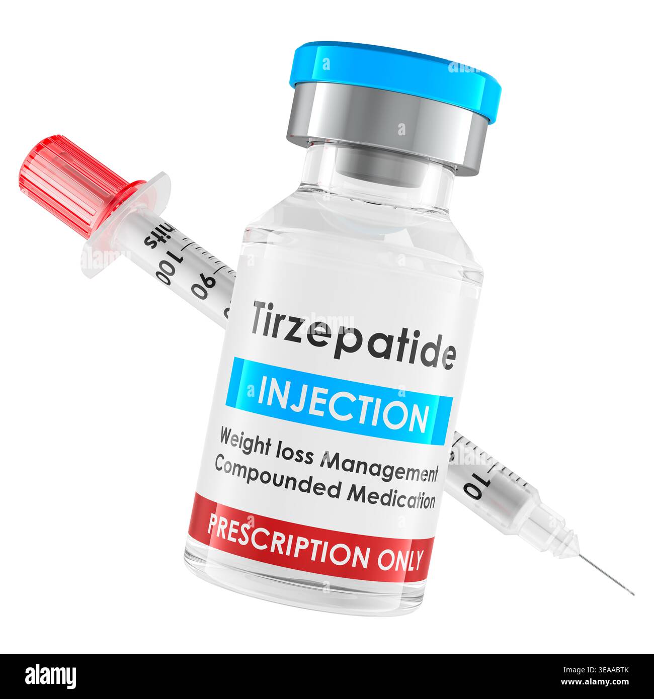 tirzepatide in stock Glp 1 medication hi-res stock photography and images