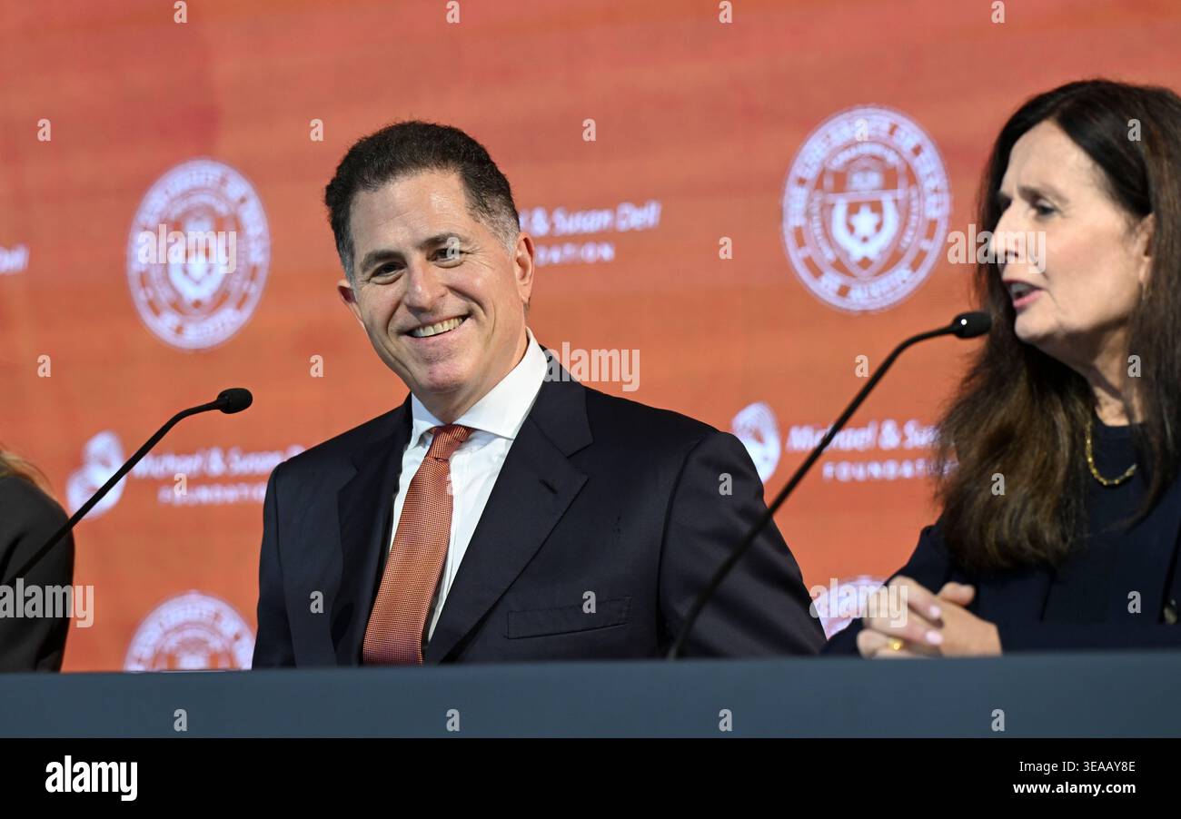 Austin Texas USA, April 21 2026: Dell Technologies founder and chairman ...