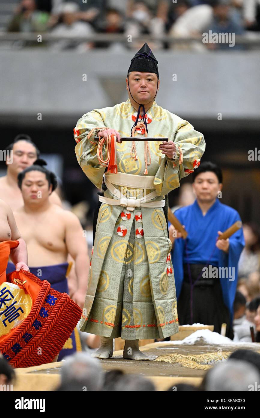 Gyoji/sumo referee, APRIL 21, 2026 - Sumo : Adachi Sumo Tournament at ...