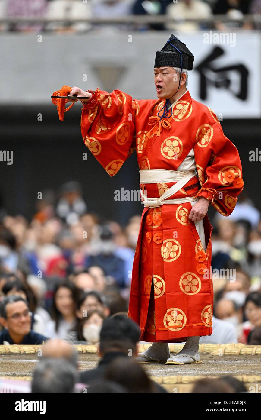 Gyoji/sumo referee, APRIL 21, 2026 - Sumo : Adachi Sumo Tournament at ...
