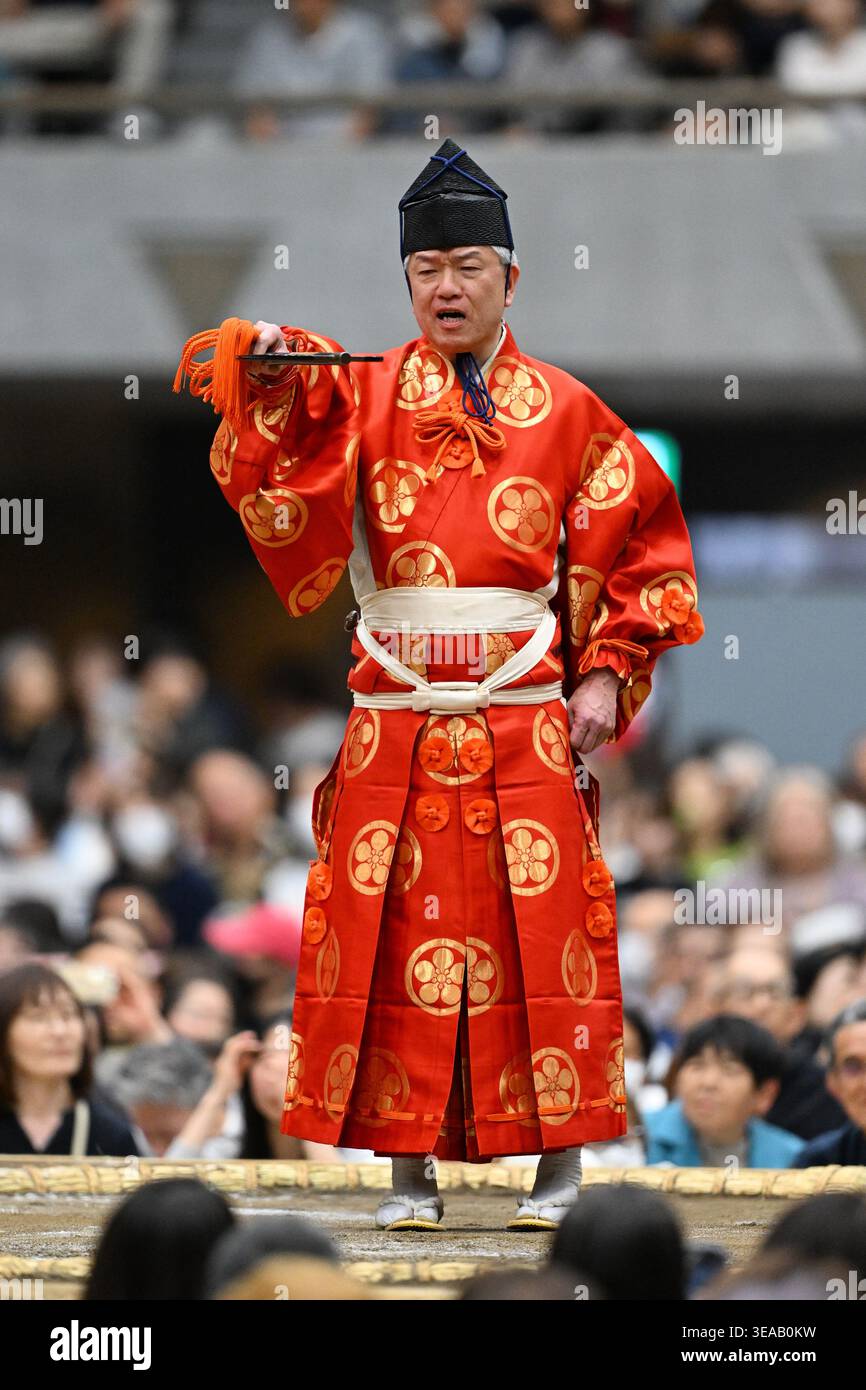 Gyoji/sumo referee, APRIL 21, 2026 - Sumo : Adachi Sumo Tournament at ...