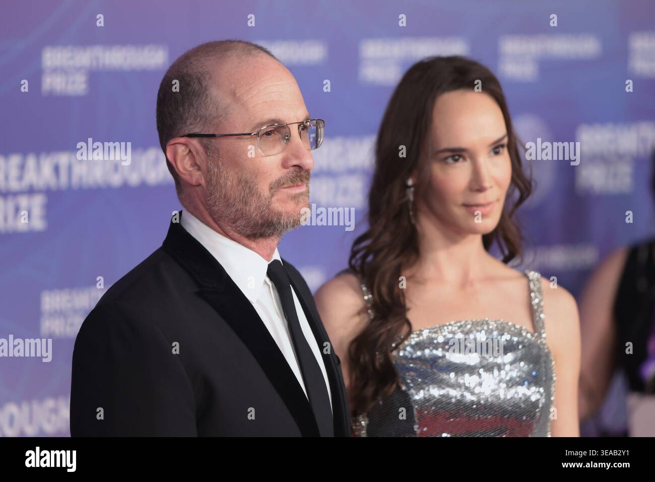 Darren Aronofsky and Alice Lloyd George attends the 12th Breakthrough ...