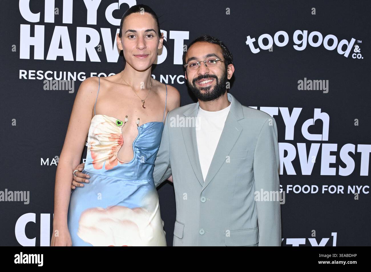 (L-R) Ruby Rodan and Vinay Menda attend City Harvest's 2026 Benefit ...