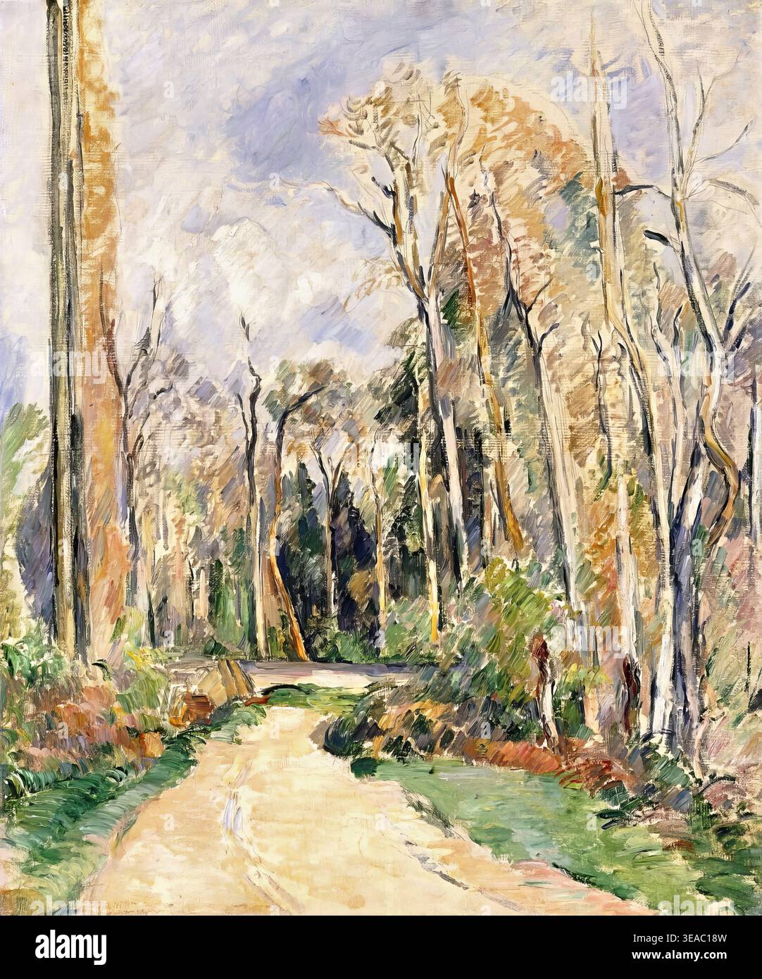 Paul Cézanne – Path at the Entrance of the Forest, c. 1879 – Post ...