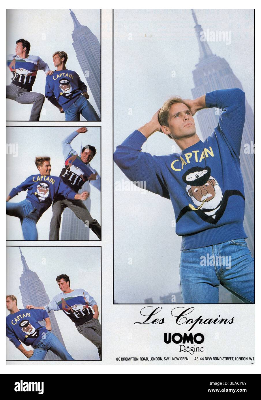 80s fashion man hi-res stock photography and images - Alamy