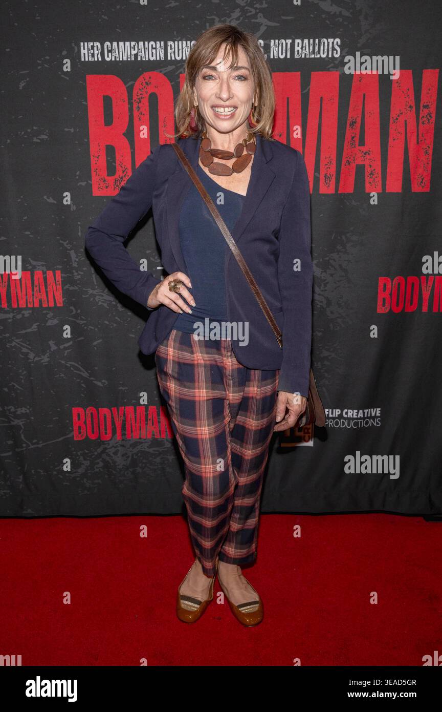 Naomi Grossman beim Screening des Films Bodyman im Fine Arts Theater ...