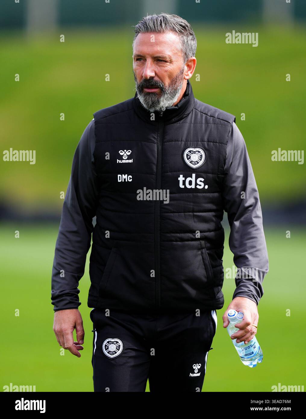 Heart Of Midlothian Manager Derek McInnes During A Training Session At 