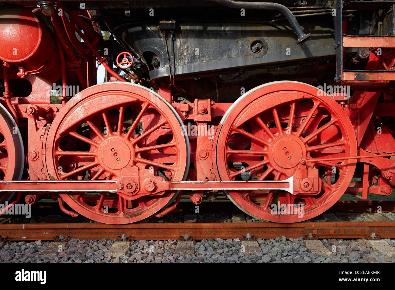 Wheel locomotive close up hi-res stock photography and images - Alamy