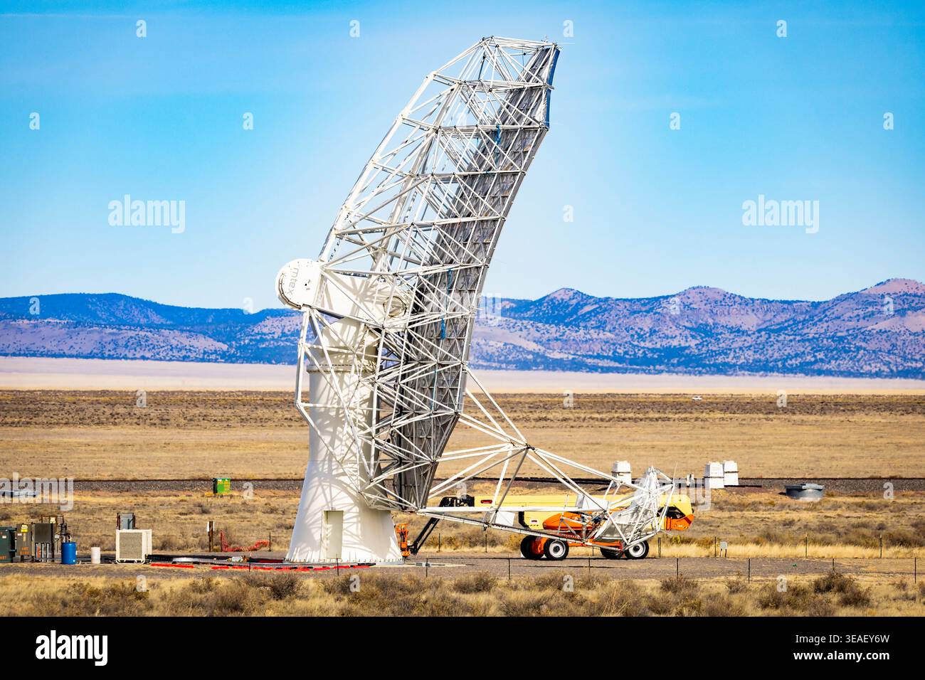 Prototype antenna for the Next Generation Very Large Array displayed at ...