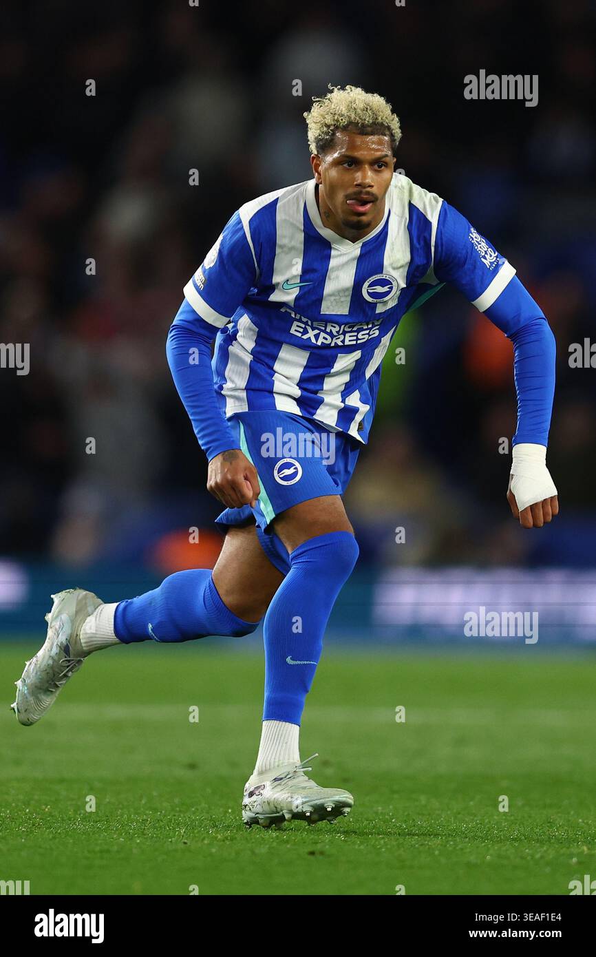 Rhutter Brighton and Hove, England, 21st April 2026. Georginio Rutter of ...
