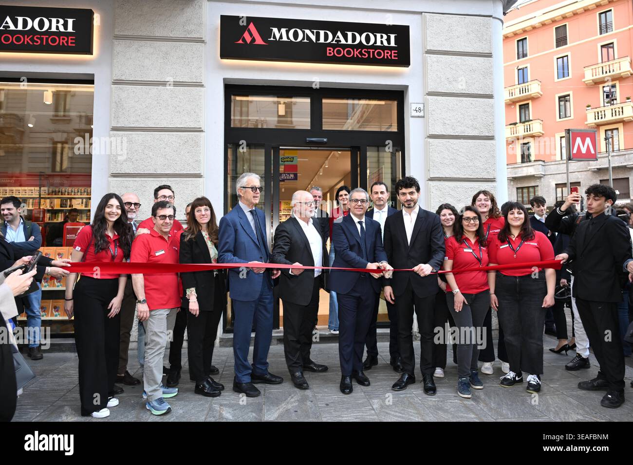 Milan, Mondadori Bookstore inauguration, Corso Buenos Aires, Milan ...
