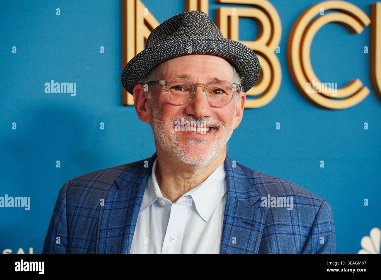 Jeff Astrof arrives at the NBCUniversal Emmy Luncheon on Wednesday ...