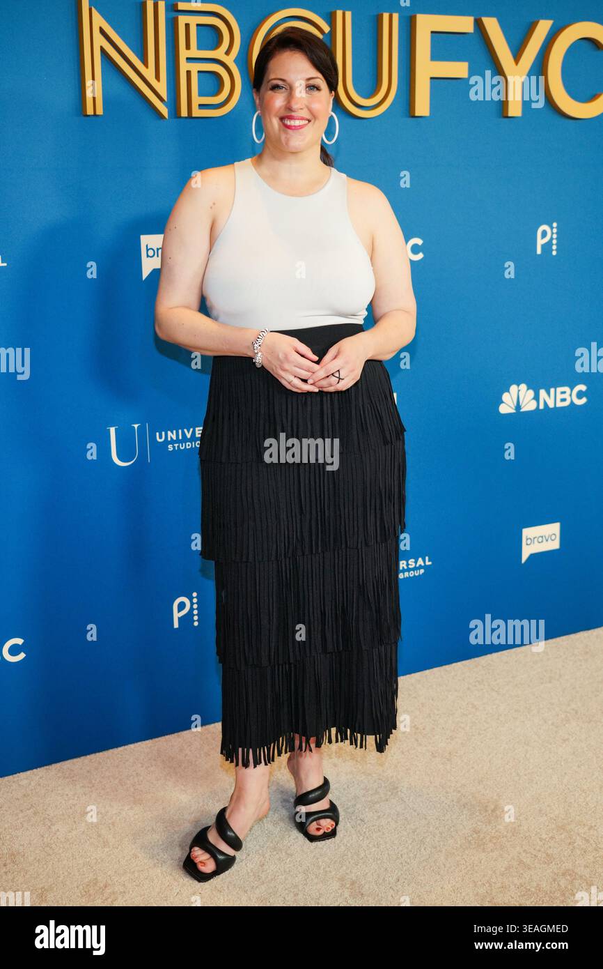 Allison Tolman arrives at the NBCUniversal Emmy Luncheon on Wednesday ...