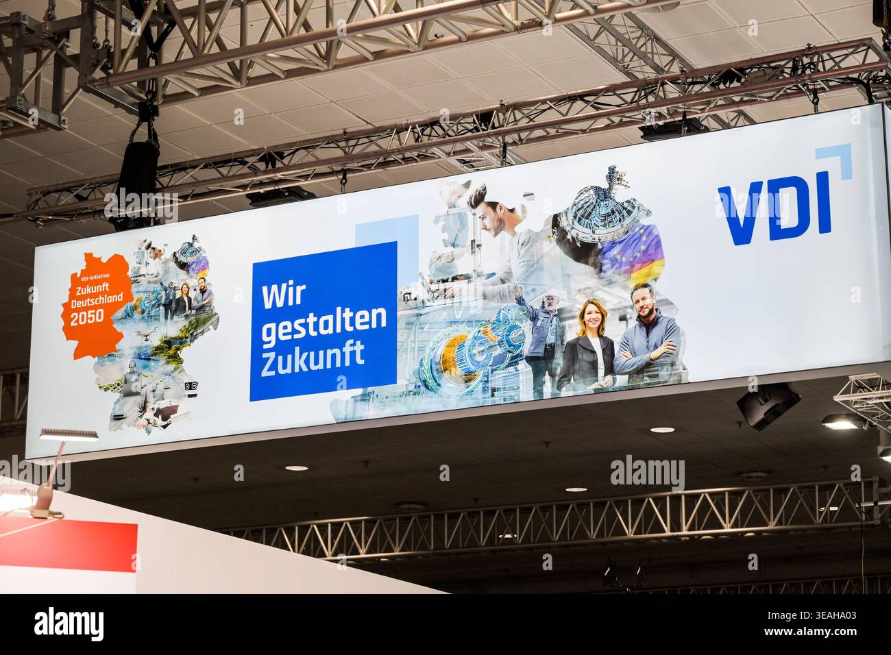 Messestand VDI Verein Deutscher Ingenieure, Hannover-Messe 2026 ...
