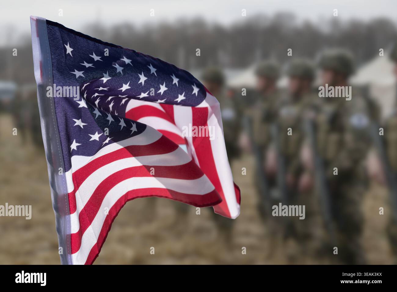 United states army flag hi-res stock photography and images - Alamy