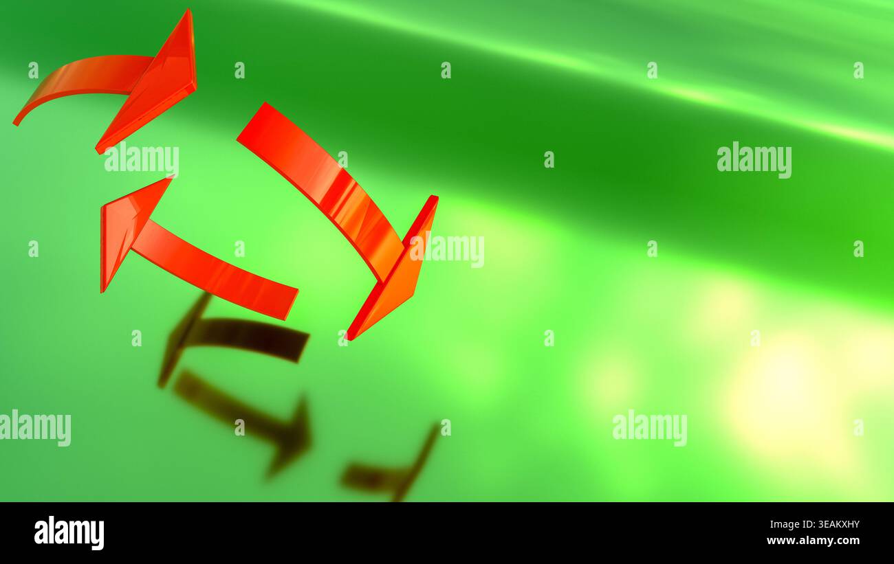Circular arrows hi-res stock photography and images - Alamy