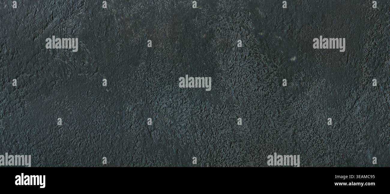 Dark gray concrete wall texture with rough weathered surface and subtle variations Stock Photo