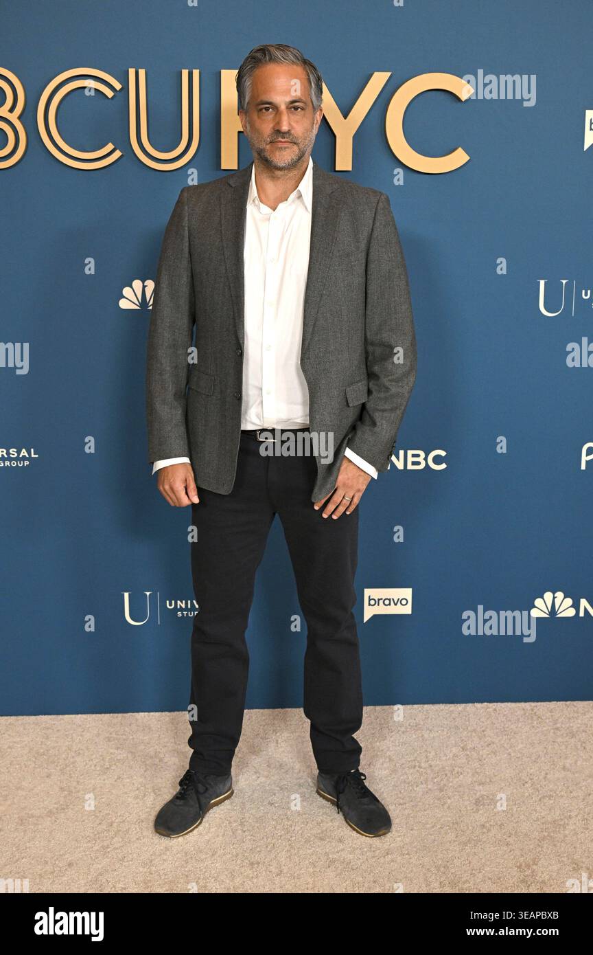 Eric Ledgin at the NBCUniversal FYC Emmy Lunch at the Avra restaurant ...