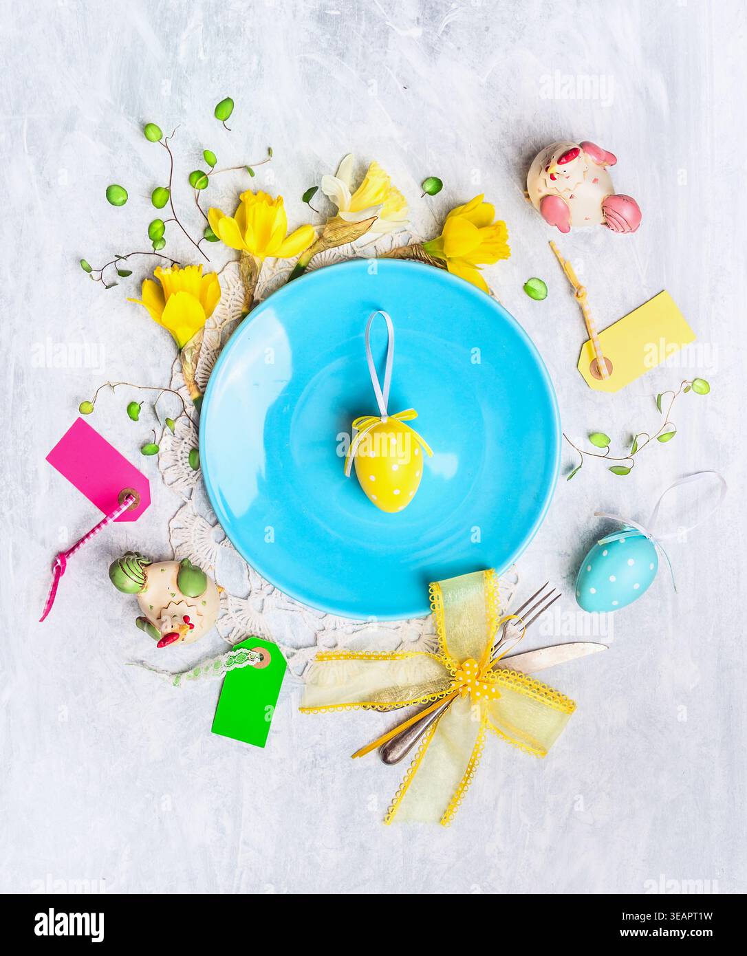 easter, table cover, easter decoration, easters, table covers, easter decorations Stock Photo