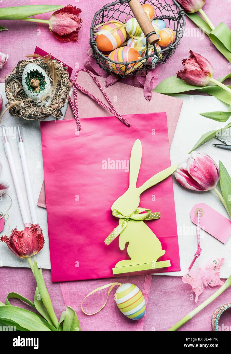 easter, easter decoration, easters, easter decorations Stock Photo