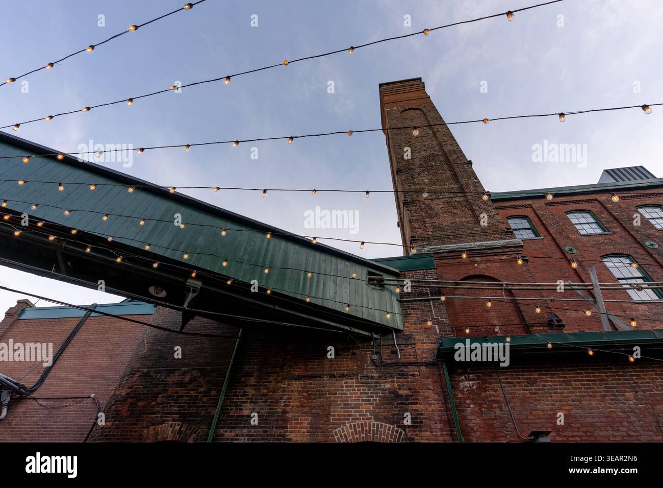 Distillery District - Toronto, Ontario, Canada Stock Photo