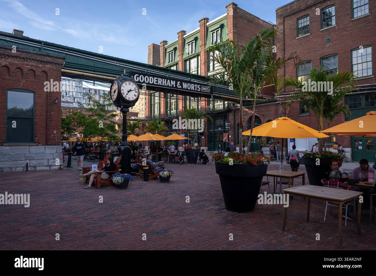Distillery District - Toronto, Ontario, Canada Stock Photo
