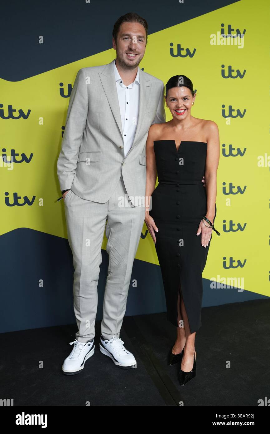 Mark Hoyle and Roxanne Hoyle attending the ITV Showcase at the Design ...