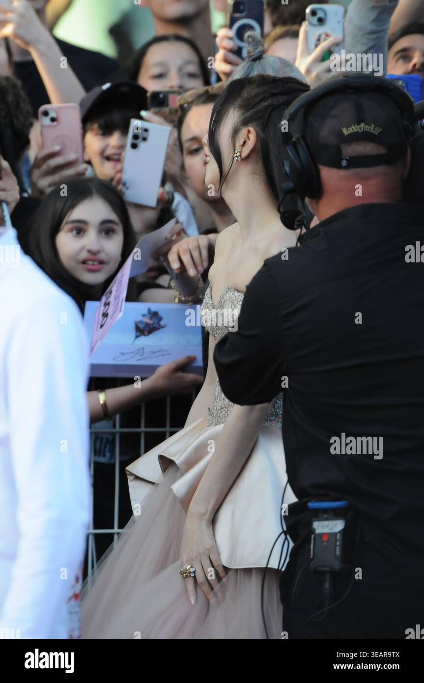 Cannes, France. 23rd April 2026. Jisoo attends the 9th Canneseries Film ...