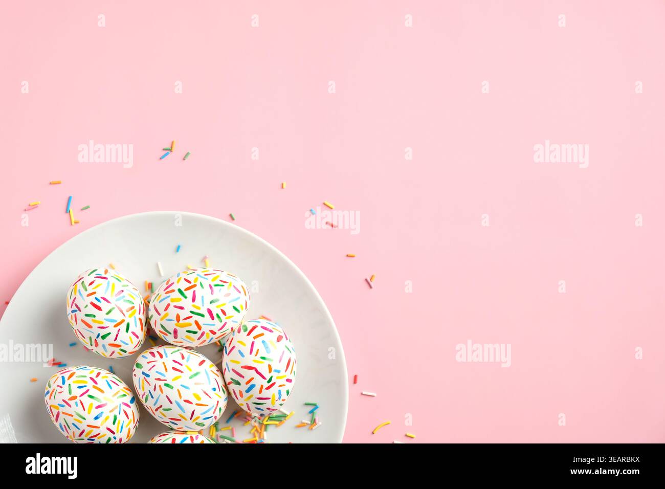 easter egg, multi colored, easter eggs, multi coloreds Stock Photo
